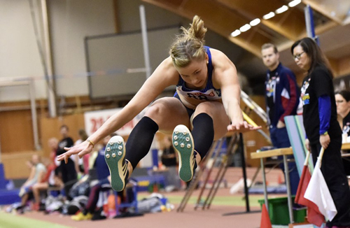 Bianca Salming vann sitt första seniorguld endast 18 år gammal! 